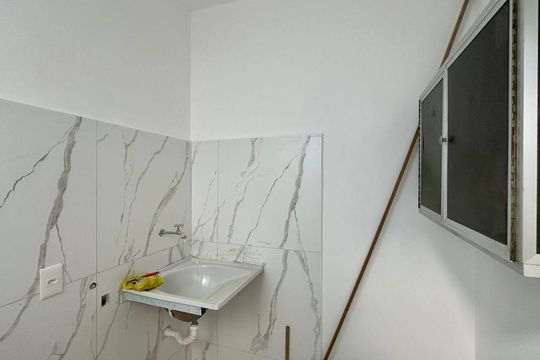 Área de serviço  de apartamento à venda com 3 quartos, 100m² em São Pedro, Belo Horizonte