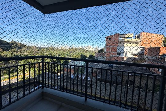 Varanda da Sala de apartamento à venda com 2 quartos, 55m² em Vila Sao Luiz (valparaizo), Barueri