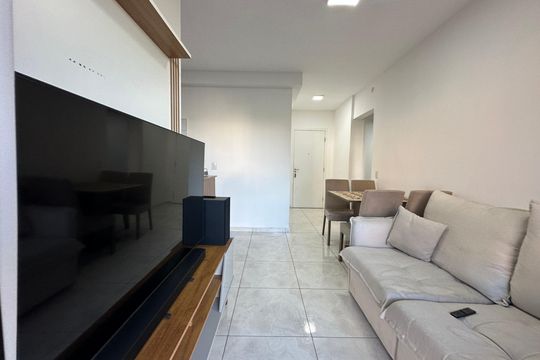 Sala de apartamento à venda com 2 quartos, 55m² em Vila Sao Luiz (valparaizo), Barueri