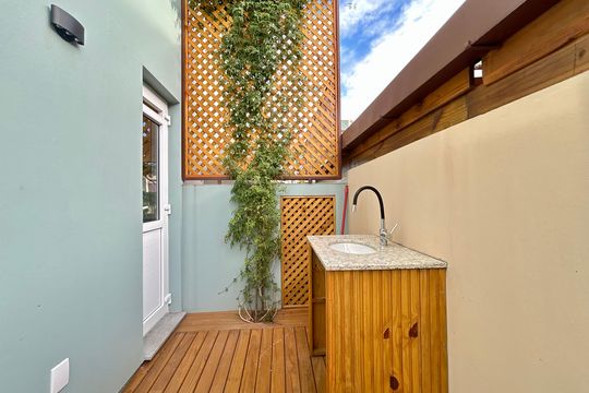 Área de Serviço de casa para alugar com 2 quartos, 55m² em Rio Tavares, Florianópolis