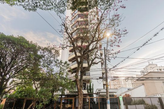 Fachada de apartamento para alugar com 3 quartos, 217m² em Campo Belo, São Paulo