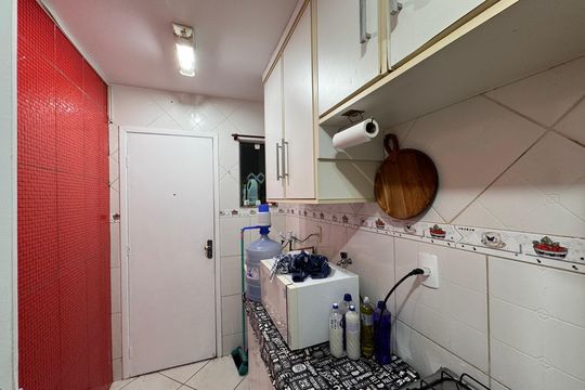 Cozinha e Área de Serviço de apartamento à venda com 3 quartos, 150m² em Vargem Grande, Rio de Janeiro