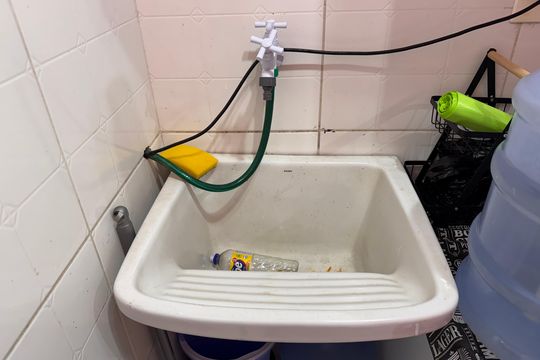 Cozinha e Área de Serviço de apartamento à venda com 3 quartos, 150m² em Vargem Grande, Rio de Janeiro