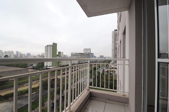 Varanda Sala de apartamento para alugar com 2 quartos, 42m² em Jardim, Santo André