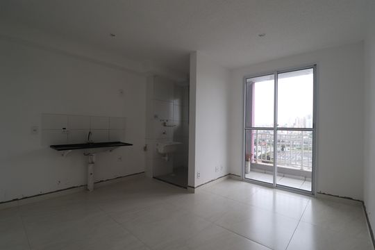 Sala de apartamento para alugar com 2 quartos, 42m² em Jardim, Santo André
