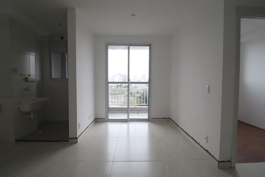 Sala de apartamento para alugar com 2 quartos, 42m² em Jardim, Santo André