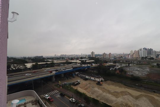 Vista Varanda Sala de apartamento para alugar com 2 quartos, 42m² em Jardim, Santo André