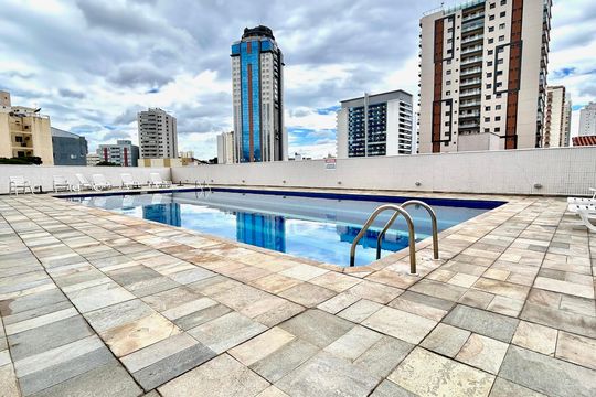 Área comum - Piscina de apartamento para alugar com 3 quartos, 95m² em Vila Pedro Moreira, Guarulhos