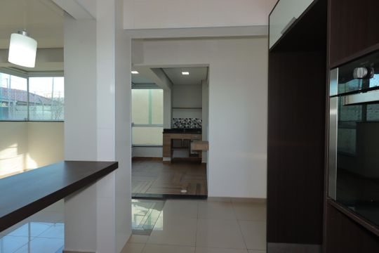 Cozinha de apartamento à venda com 3 quartos, 83m² em Parque das Nações, Santo André