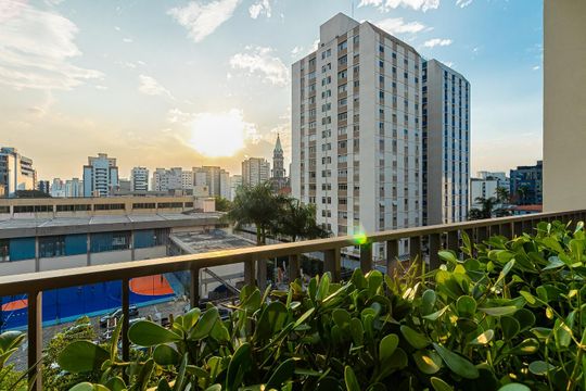 Varanda de kitnet/studio à venda com 1 quarto, 34m² em Vila Mariana, São Paulo