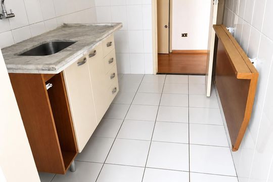 Cozinha de apartamento para alugar com 2 quartos, 49m² em São Domingos, São Paulo