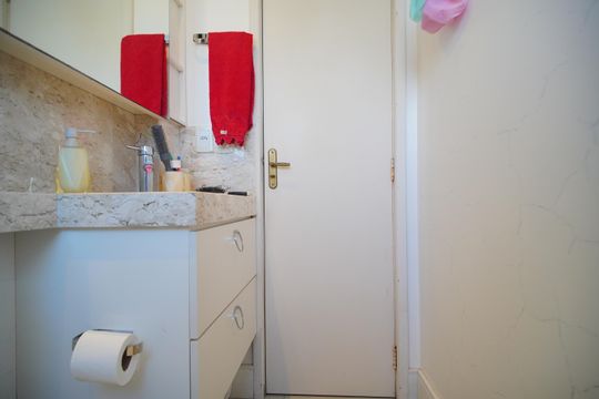 Banheiro da Suíte de apartamento à venda com 3 quartos, 98m² em São José, São Leopoldo