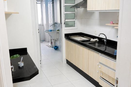 Cozinha de apartamento para alugar com 3 quartos, 88m² em Itacorubi, Florianópolis