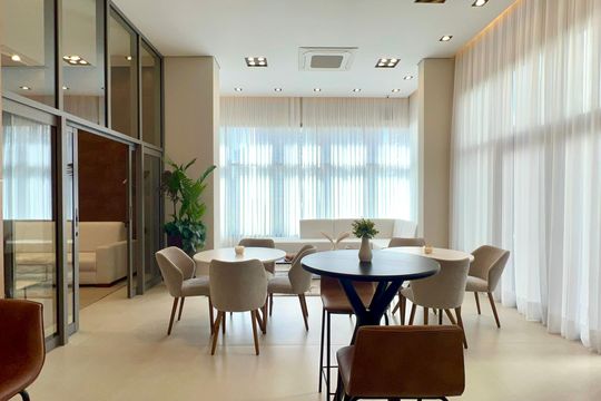 Área comum de apartamento à venda com 1 quarto, 37m² em Vila Anglo Brasileira, São Paulo