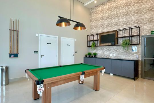 Sala de Jogos de apartamento para alugar com 1 quarto, 37m² em Vila Anglo Brasileira, São Paulo