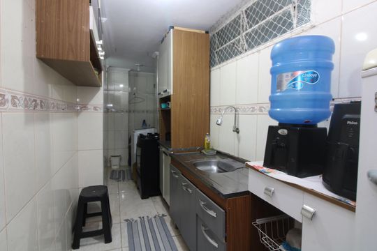 Cozinha de apartamento para alugar com 2 quartos, 56m² em Cangaiba, São Paulo