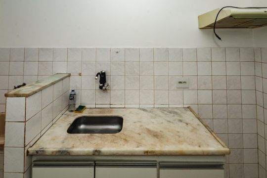 Cozinha de apartamento à venda com 2 quartos, 48m² em Bandeirantes (pampulha), Belo Horizonte