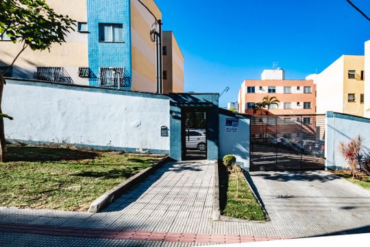 Fachada de apartamento à venda com 2 quartos, 48m² em Bandeirantes (pampulha), Belo Horizonte