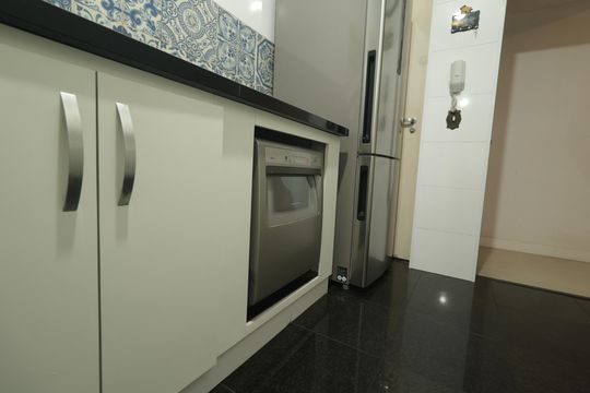 Cozinha de apartamento para alugar com 3 quartos, 86m² em Vila Mariana, São Paulo