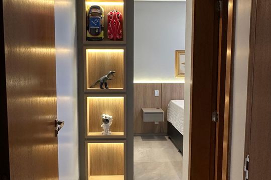 Quarto de apartamento à venda com 4 quartos, 230m² em Res. Araguaia, Goiânia