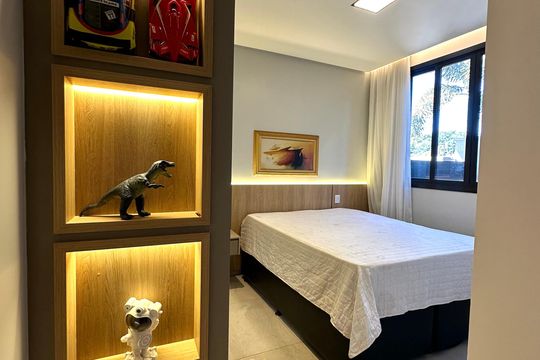 Quarto de apartamento à venda com 4 quartos, 230m² em Res. Araguaia, Goiânia