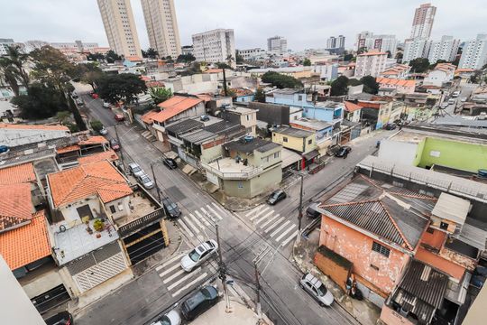 Vista do Quarto 2 de apartamento para alugar com 2 quartos, 32m² em Vila Carmosina, São Paulo