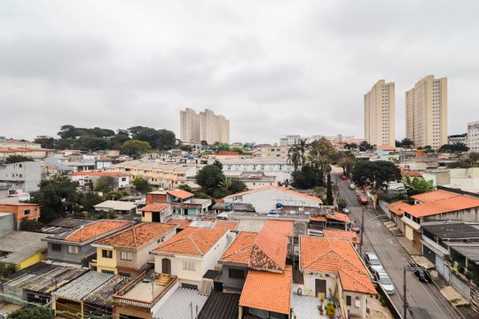Vista do Quarto 1 de apartamento para alugar com 2 quartos, 32m² em Vila Carmosina, São Paulo