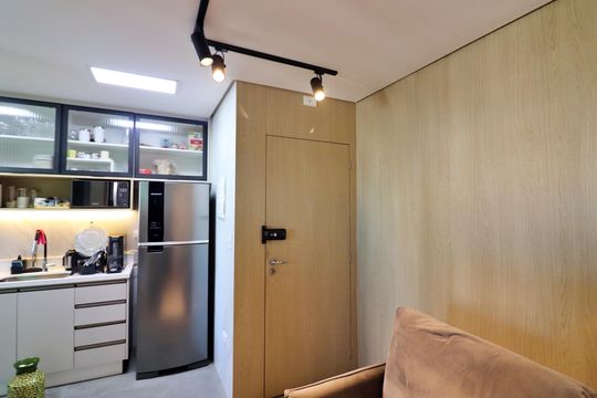 Sala  de apartamento à venda com 2 quartos, 58m² em Vila Dusi, São Bernardo do Campo