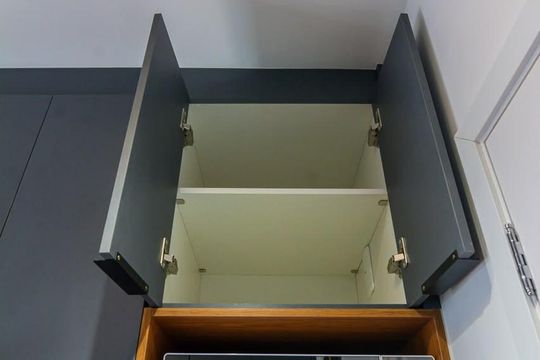 Cozinha de apartamento para alugar com 1 quarto, 34m² em Butantã, São Paulo