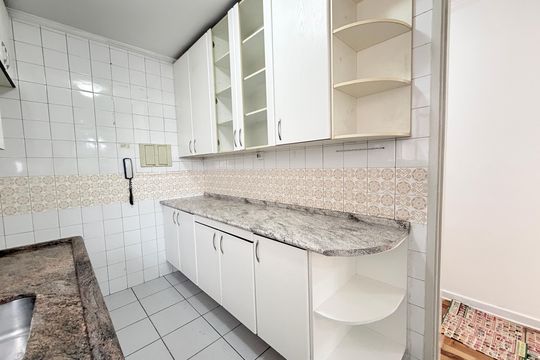 Cozinha de apartamento para alugar com 1 quarto, 49m² em Belém, São Paulo