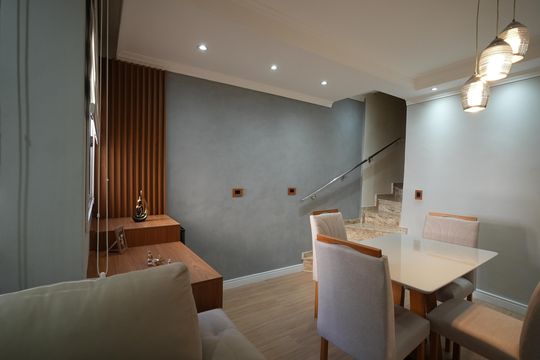 Sala de apartamento à venda com 2 quartos, 106m² em Santa Terezinha, Santo André