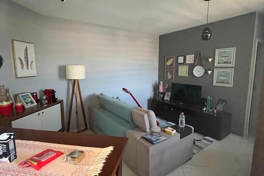 Sala de apartamento à venda com 1 quarto, 48m² em Vila Esperanca, Jundiaí
