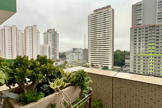 Varanda de apartamento à venda com 2 quartos, 50m² em Pinheiros, São Paulo