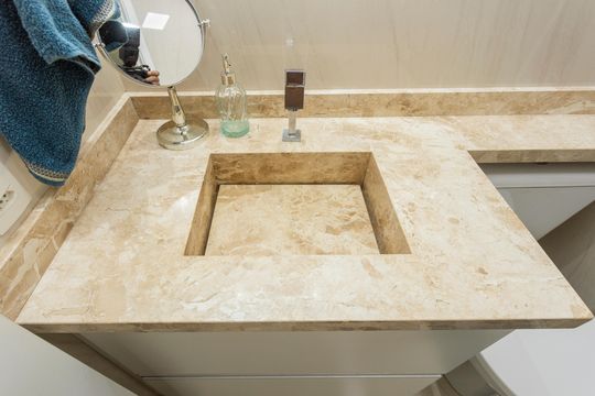 Banheiro da Suíte de apartamento à venda com 2 quartos, 58m² em Usina Piratininga, São Paulo