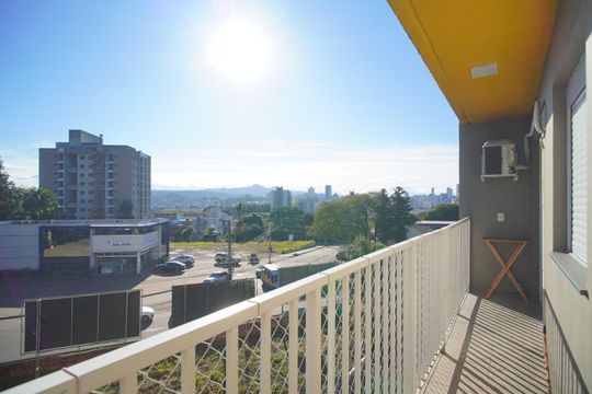 Varanda da Sala de apartamento à venda com 2 quartos, 48m² em Primavera, Novo Hamburgo