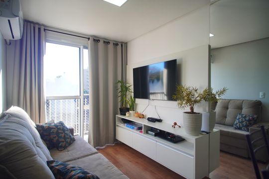 Sala de apartamento à venda com 2 quartos, 48m² em Primavera, Novo Hamburgo