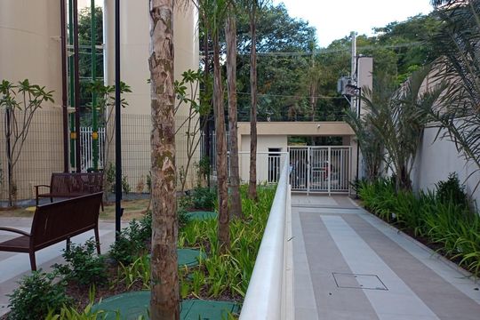 Área externa de apartamento para alugar com 2 quartos, 43m² em Parque Munhoz, São Paulo