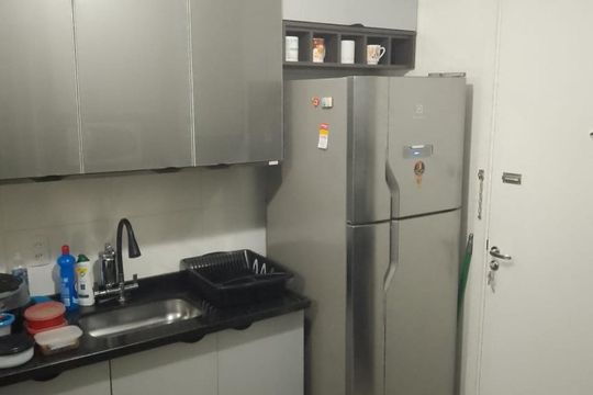 Cozinha de apartamento à venda com 2 quartos, 33m² em Parque Munhoz, São Paulo