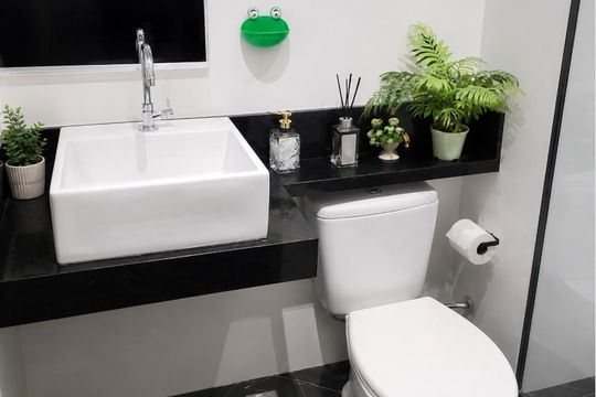 Banheiro de apartamento à venda com 2 quartos, 33m² em Parque Munhoz, São Paulo