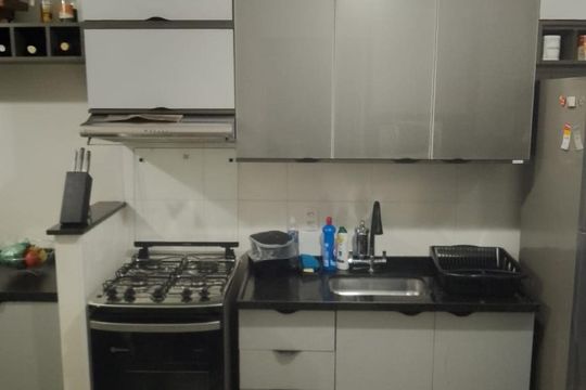 Cozinha de apartamento à venda com 2 quartos, 33m² em Parque Munhoz, São Paulo