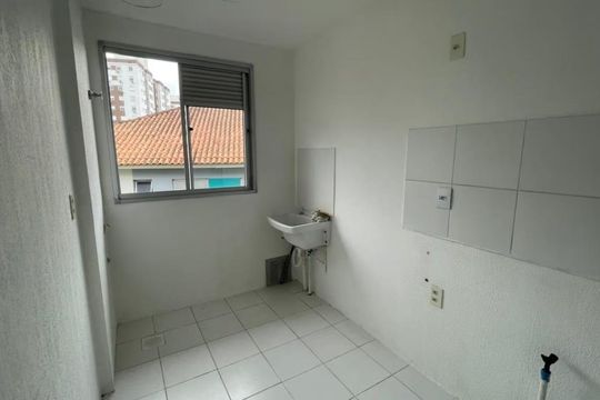 Cozinha de apartamento para alugar com 2 quartos, 47m² em Passo das Pedras, Gravataí