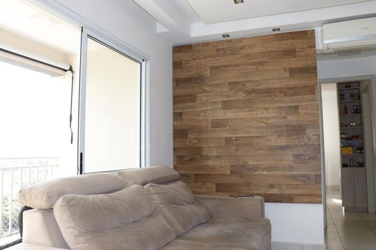 Sala de apartamento à venda com 2 quartos, 67m² em Jardim Atlantico, Goiânia