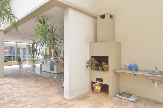 Área comum - Churrasqueira de apartamento à venda com 3 quartos, 85m² em Jardim Bela Vista, Santo André