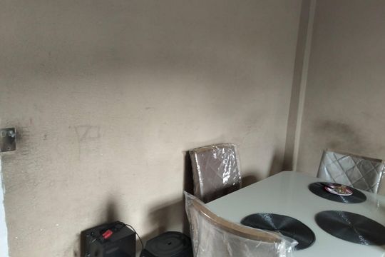 Cozinha de apartamento para alugar com 1 quarto, 55m² em Vigário Geral, Rio de Janeiro