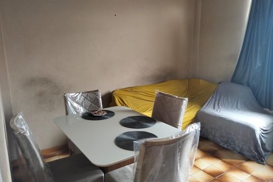 Cozinha de apartamento para alugar com 1 quarto, 55m² em Vigário Geral, Rio de Janeiro