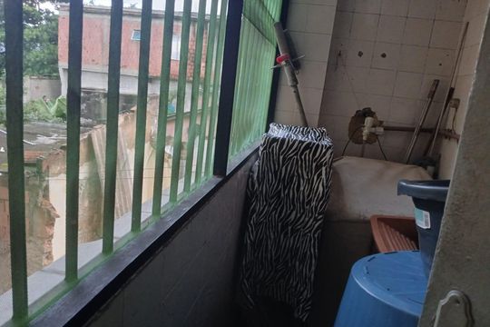 Área de serviço de apartamento para alugar com 1 quarto, 55m² em Vigário Geral, Rio de Janeiro