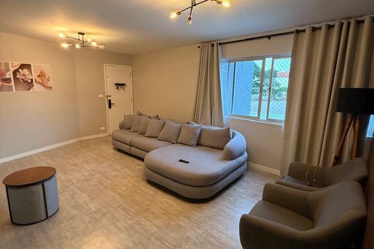 Sala de apartamento à venda com 3 quartos, 112m² em Jardim Bela Vista, Santo André