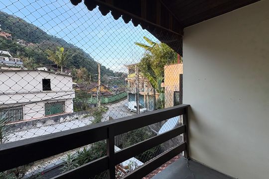 Varanda da Sala de casa para alugar com 2 quartos, 70m² em Quitandinha, Petrópolis