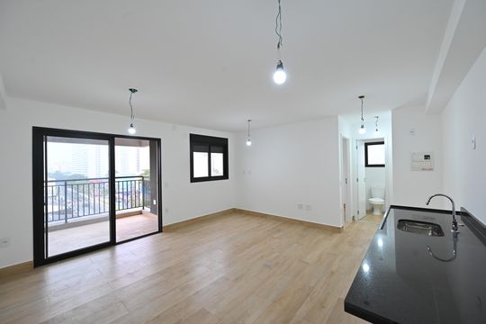 Sala de apartamento à venda com 1 quarto, 46m² em Vila da Saúde, São Paulo