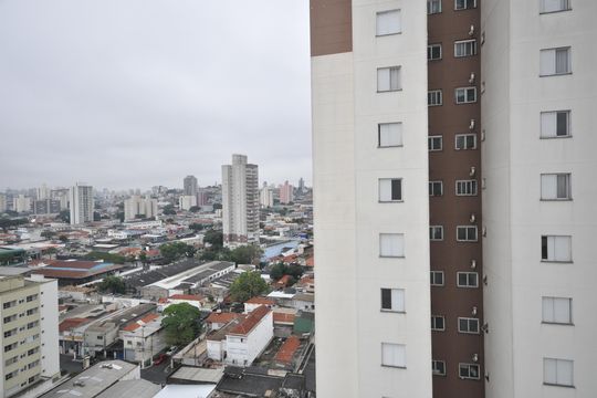 Vista do Quarto Suíte de apartamento à venda com 2 quartos, 64m² em Carandiru, São Paulo